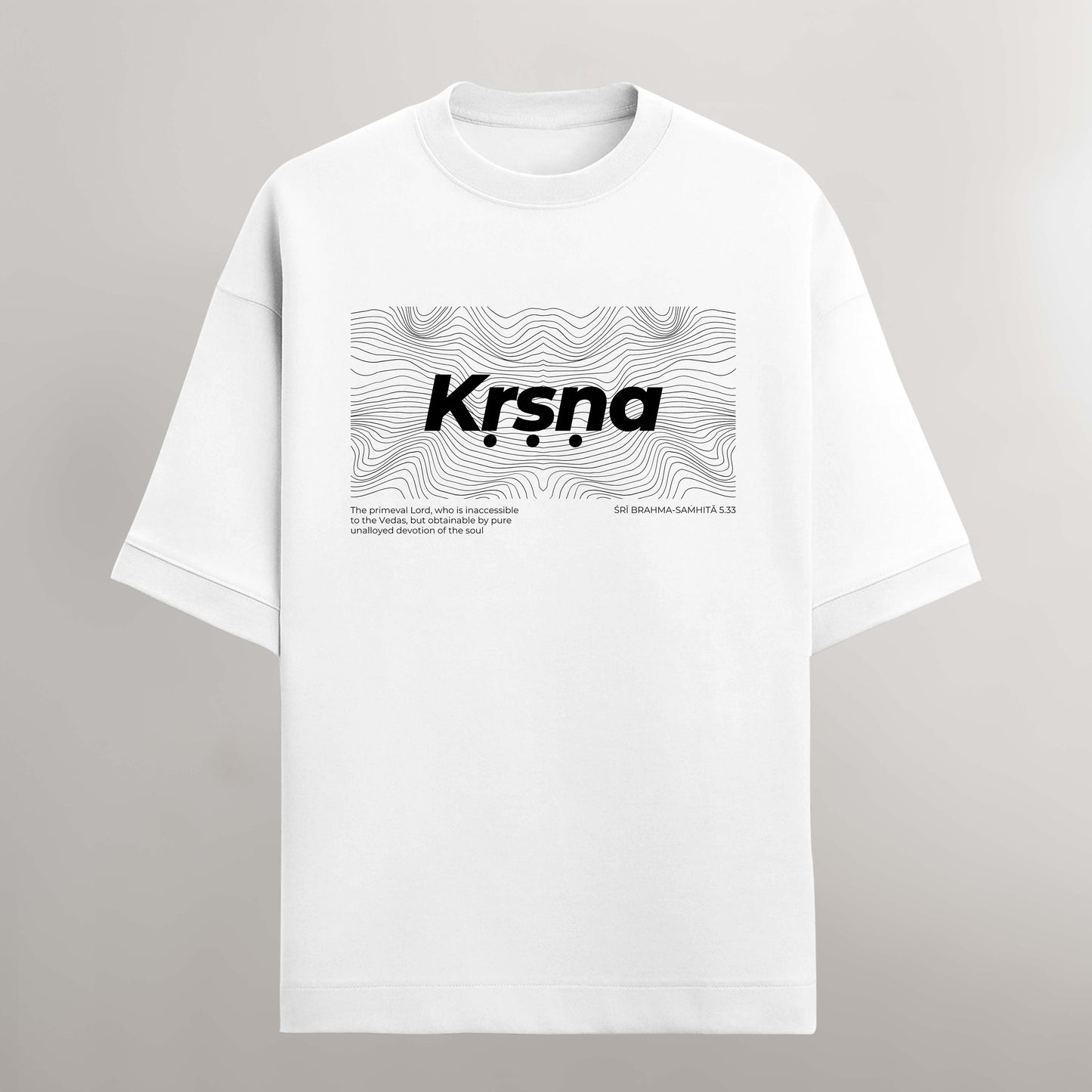 Krsna Tshirt- Oversized