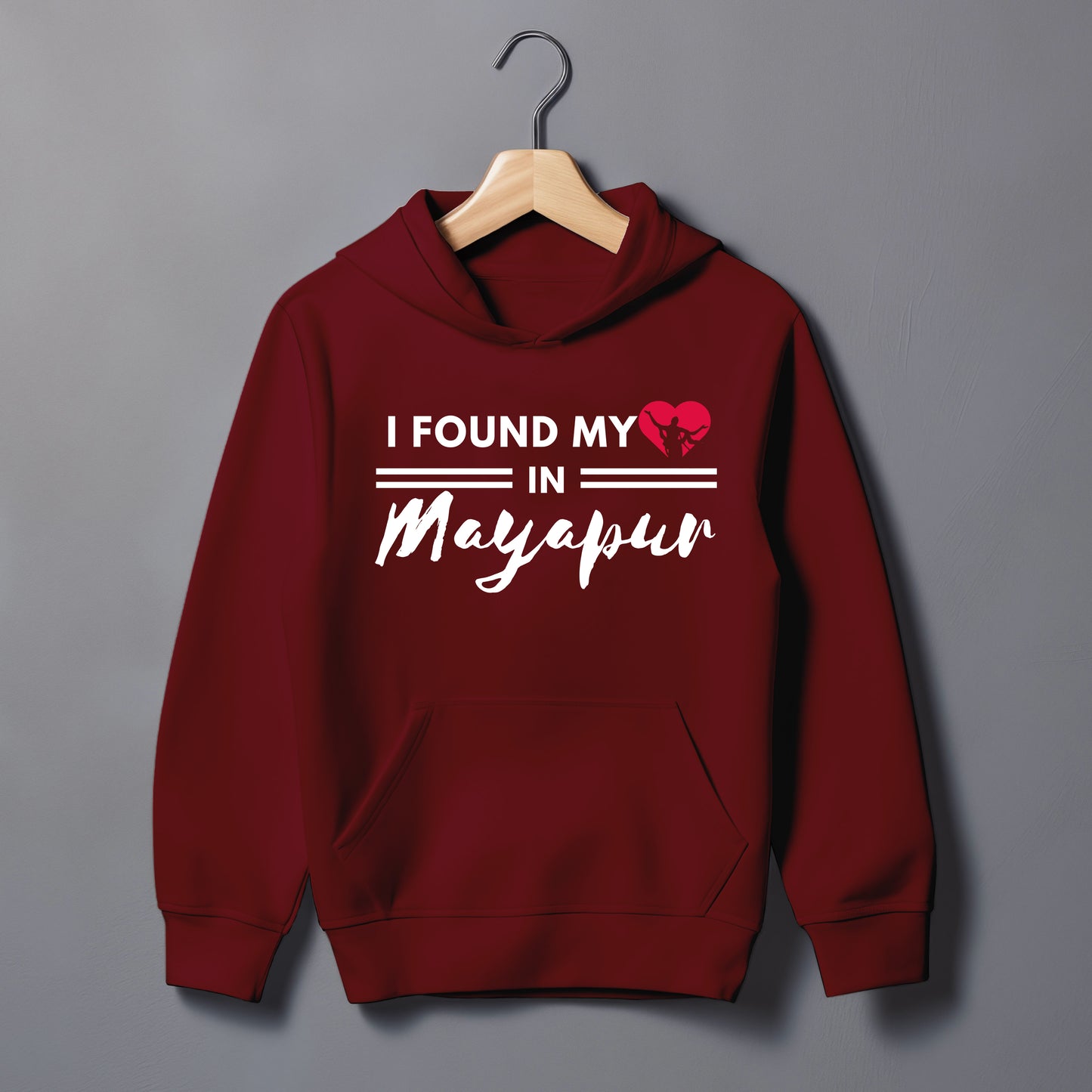 I found my heart in Mayapur Hoodie