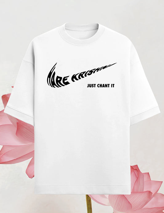 Just Chant It Oversized Tshirt
