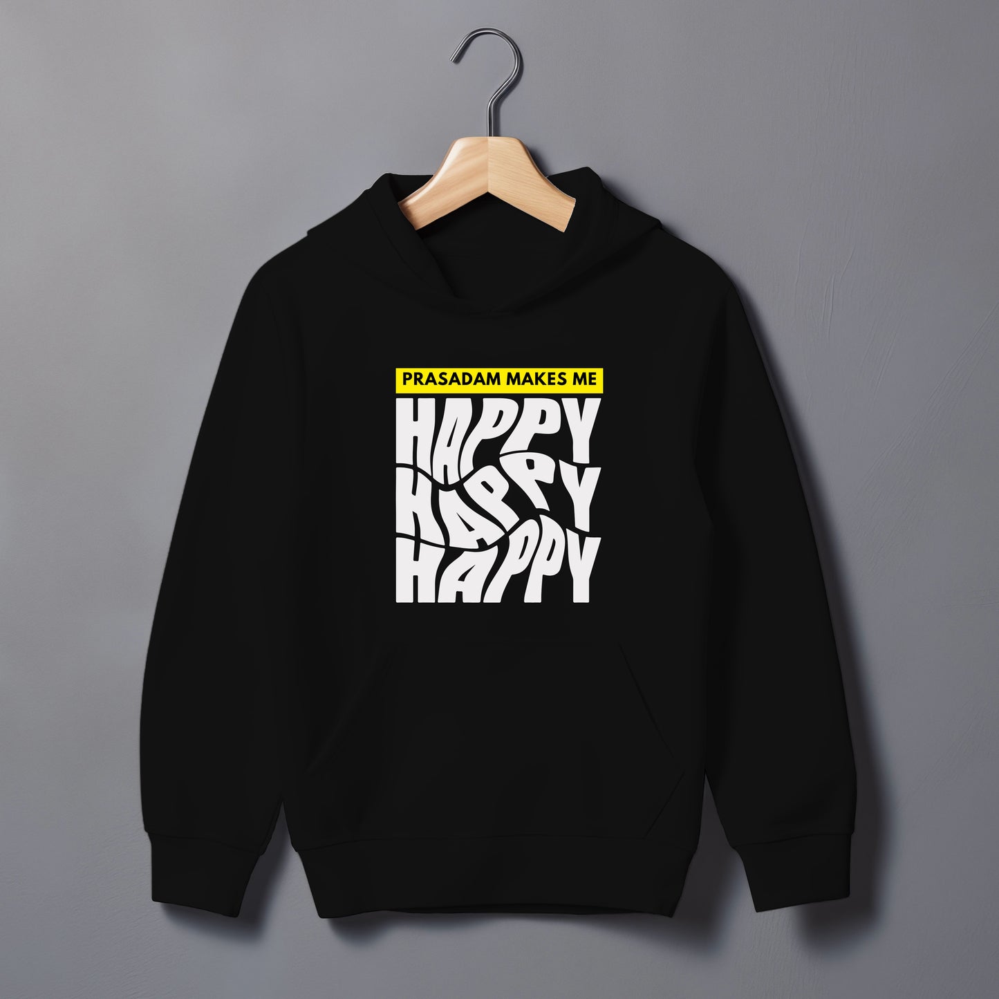 Prasadam Makes Happy Hoodie