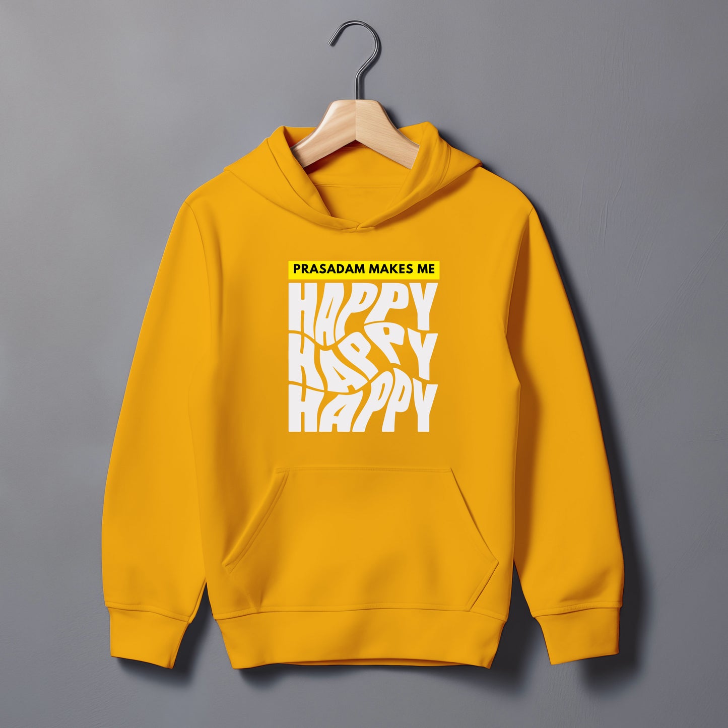 Prasadam Makes Happy Hoodie