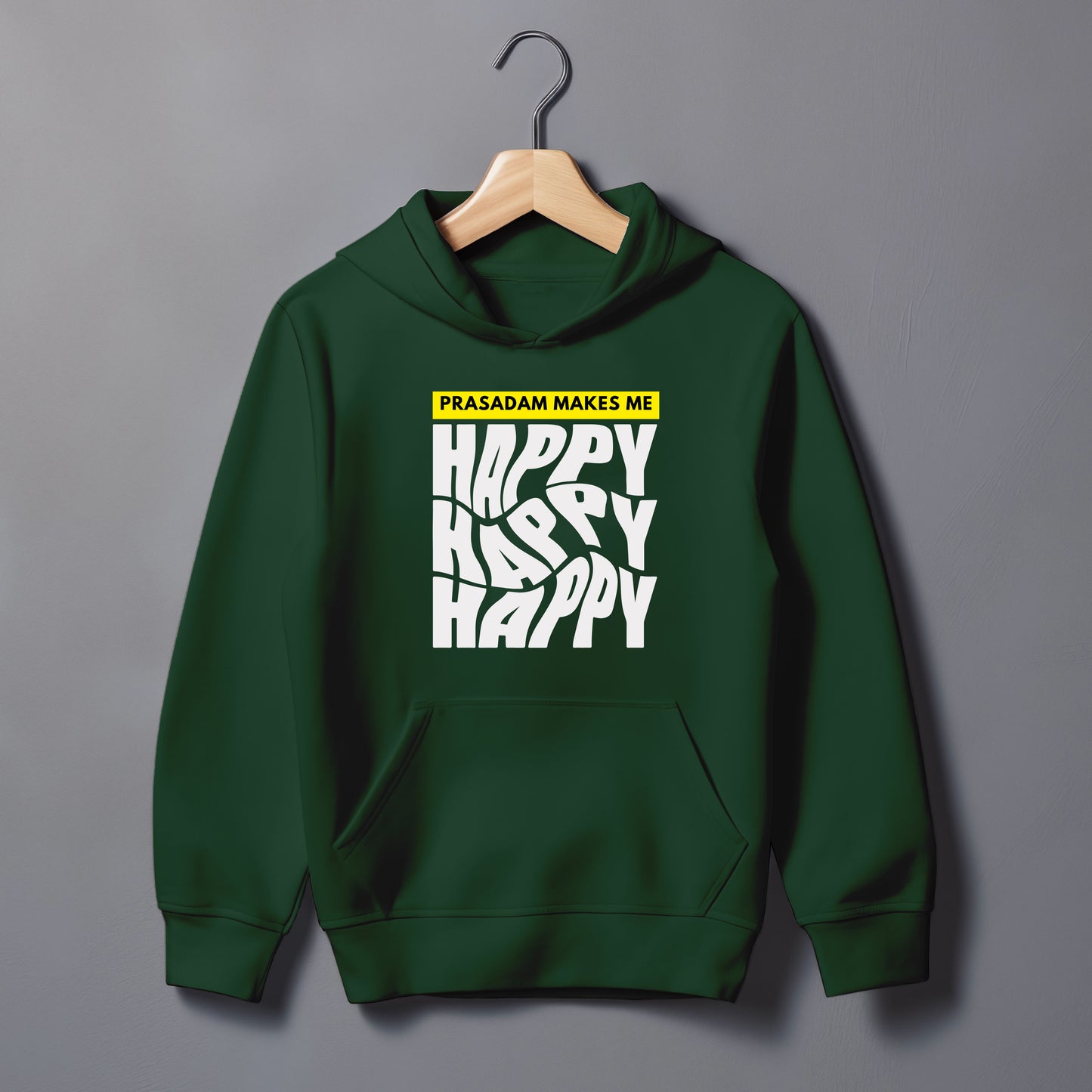 Prasadam Makes Happy Hoodie