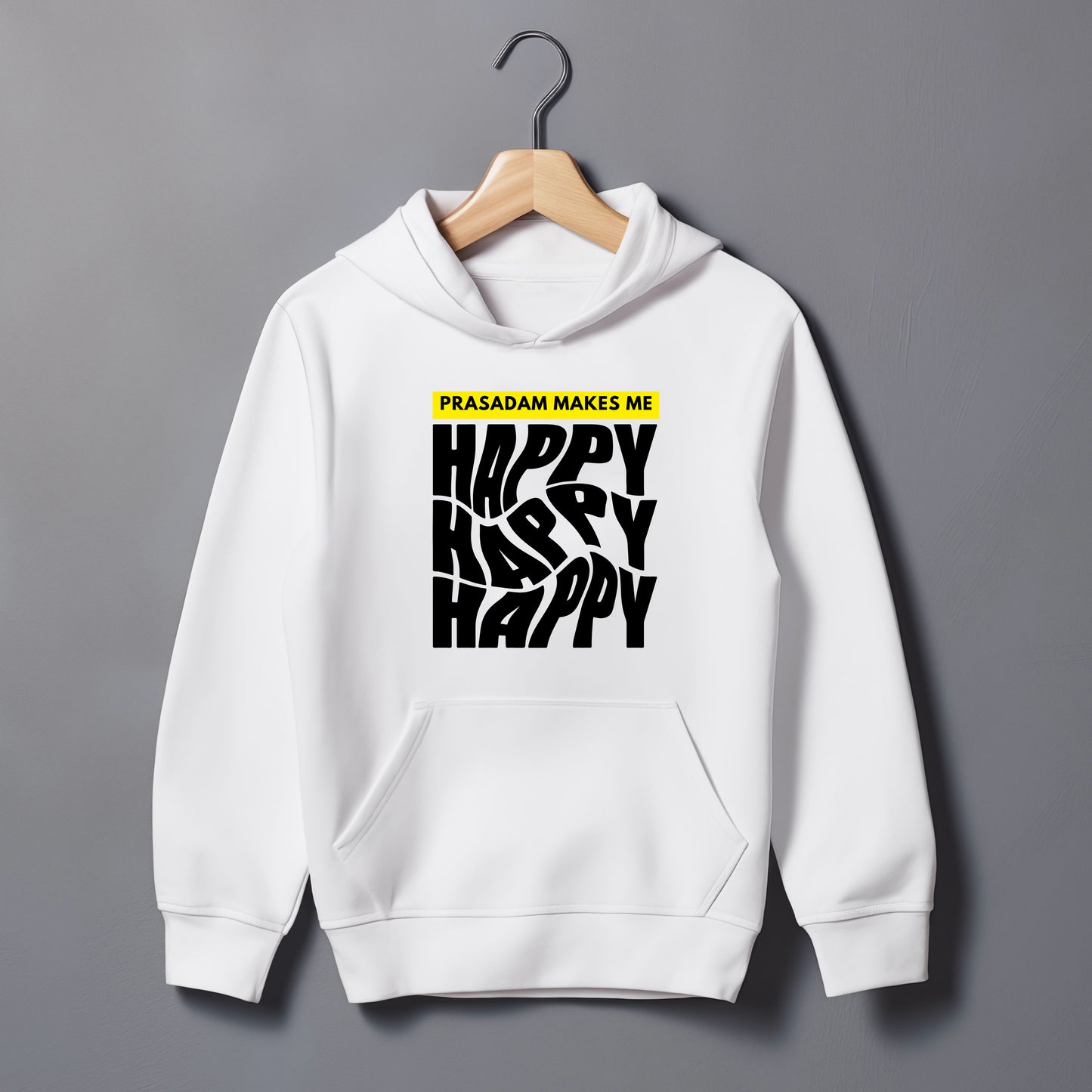 Prasadam Makes Happy Hoodie