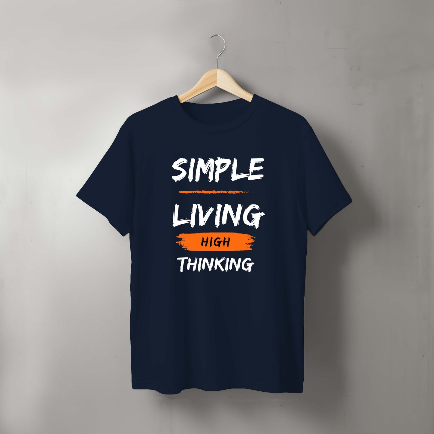 Simple Living High Thinking Tshirt