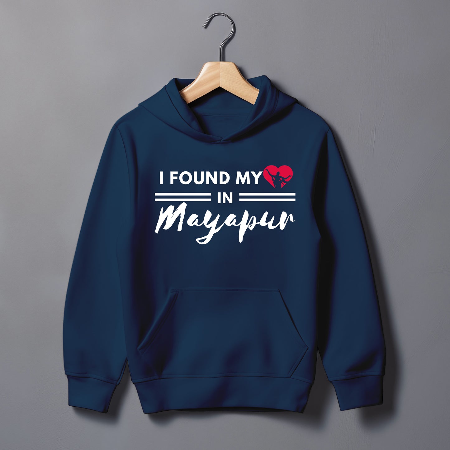 I found my heart in Mayapur Hoodie
