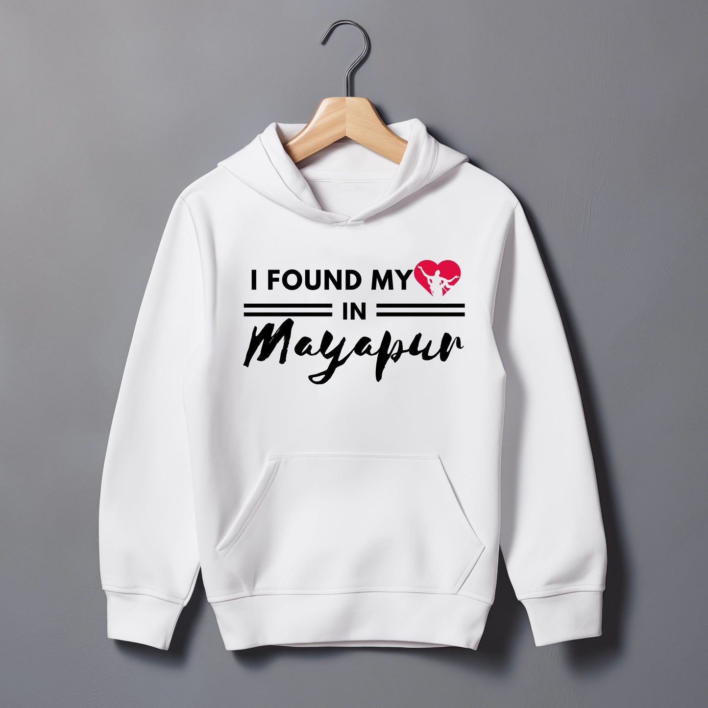 I found my heart in Mayapur Hoodie