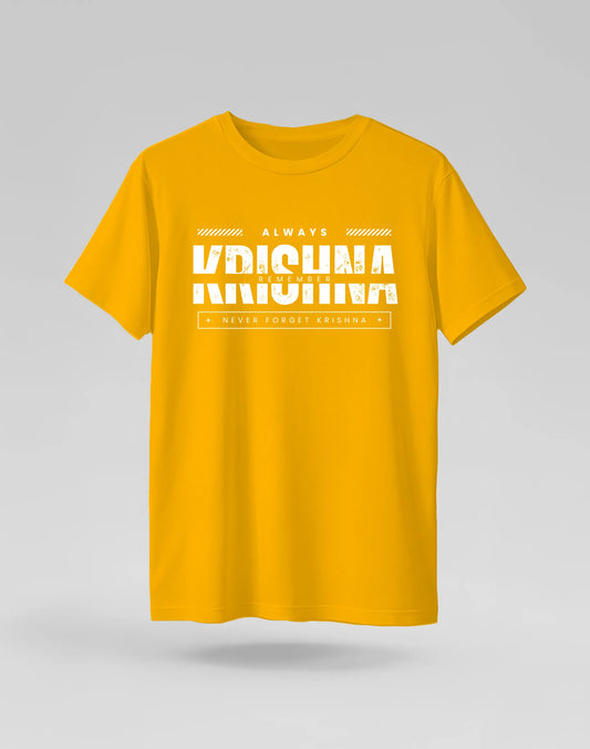 Always remember Krishna Tshirt