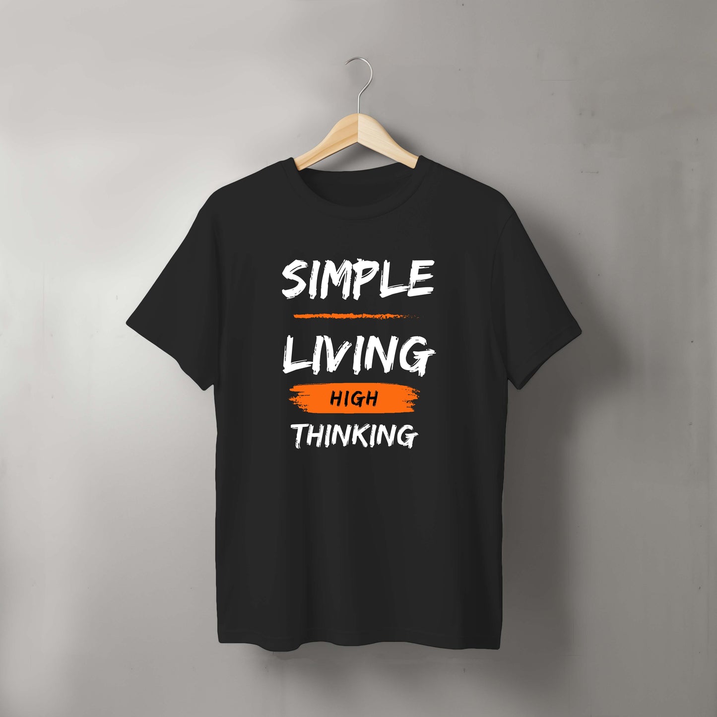 Simple Living High Thinking Tshirt