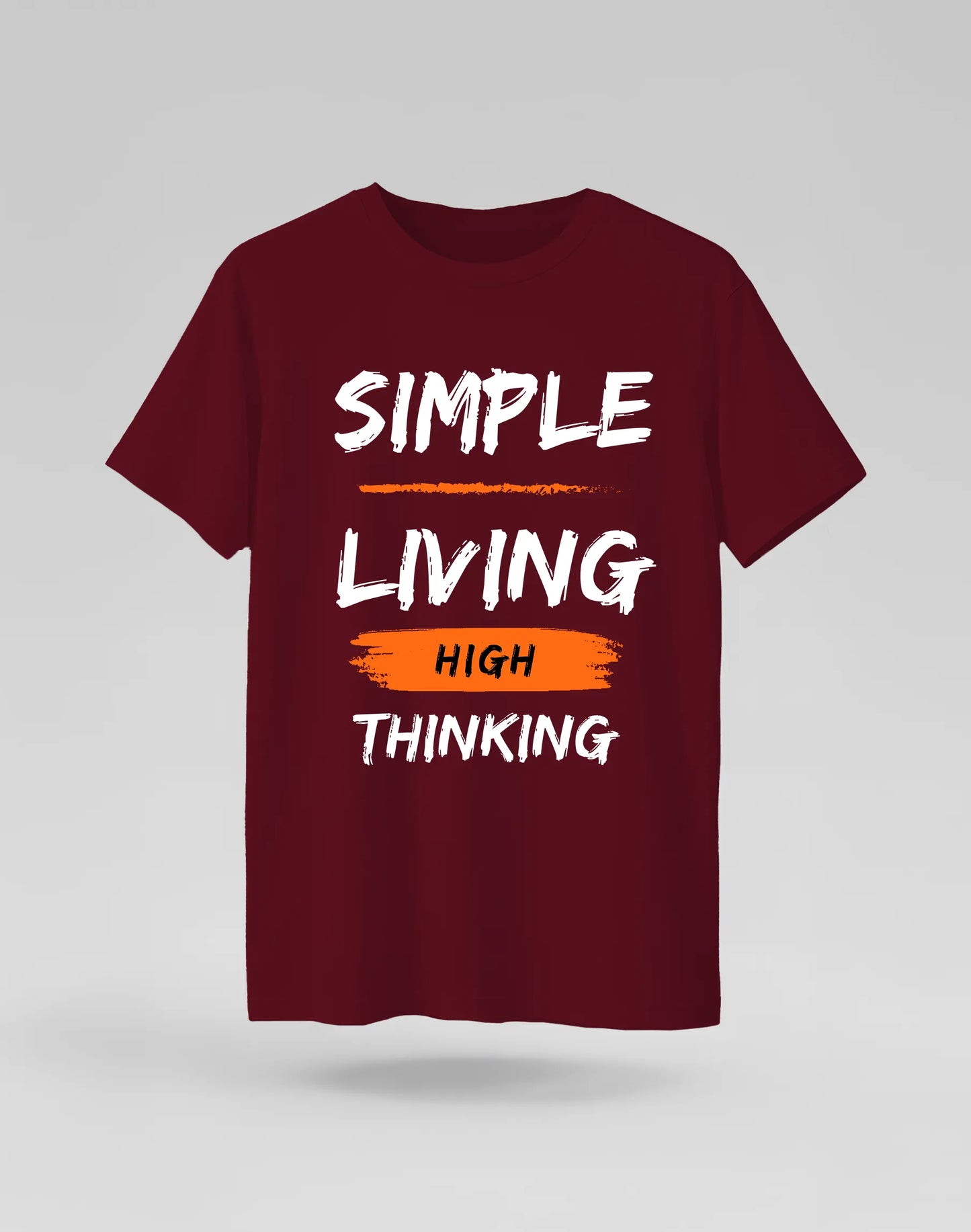 Simple Living High Thinking Tshirt